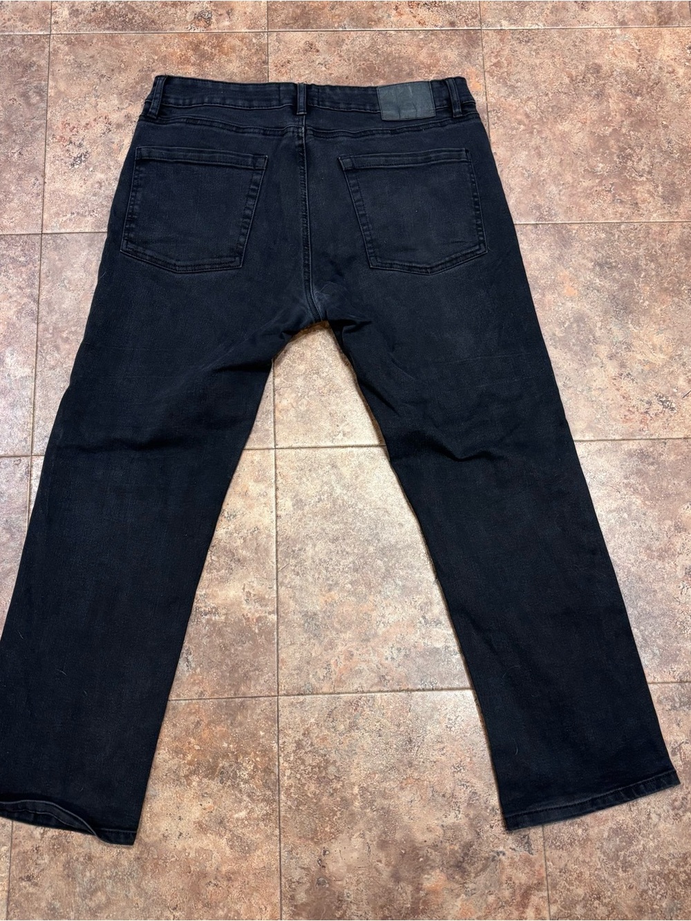 Bluenotes Denim Men's Liam Straight Leg Jeans Black 32x30 Stretch Comfort
